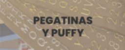 Pegatinas y Puffy